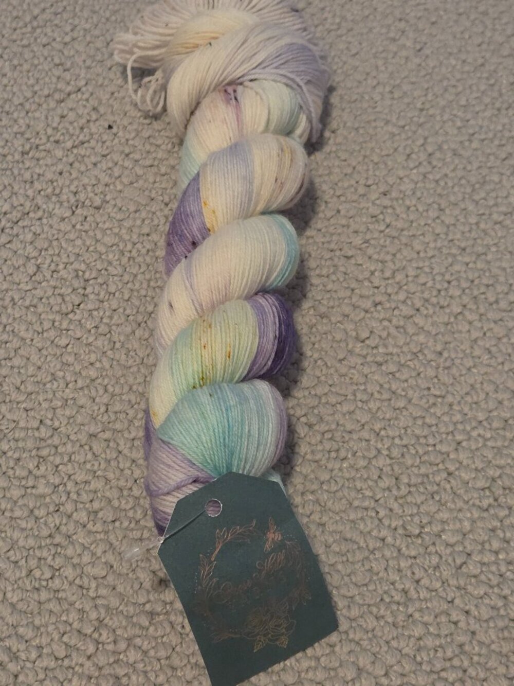 Hand Dyed Sock Yarn - rose Hill Yarns